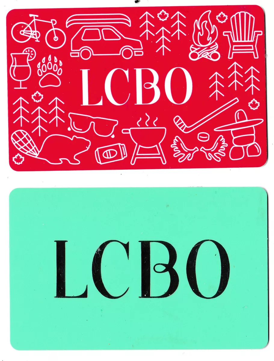 gift card LCBO 🍷🥂 Liquor Control Board of Ontario Canada wine