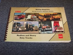 1988 Chevy Kodiak 40 50 60 70 C5 C50 C6 C60 C7 Electrical Wiring