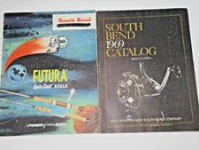 2 Vintage South Bend Fishing Tackle Catalogs- 1959 & 1969