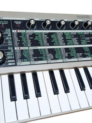 Korg microKORG Synthesizer Vocoder 37 Keys Analog Modeling Tested