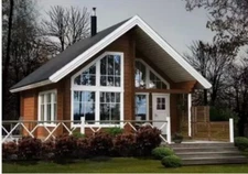 SPICE 2 Bedroom Solid wood House with Kitchen and Bathroom With Loft