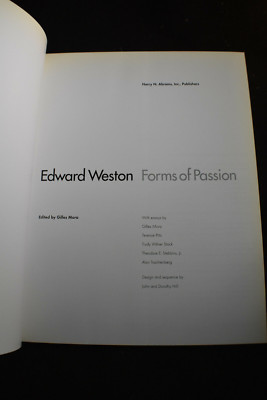 洋書 Edward Weston Forms of Passion Edward Weston: Forms of Passion — Pallant Bookshop