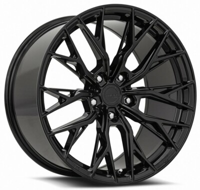 20'' MRR GF5 Wheels Gloss Black 20x9 / 20x10 For LEXUS GS300 GS430 LS430 Rims Set