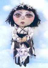 Cloth Folk Art Doll Pattern "Cosma" by Susan Barmore