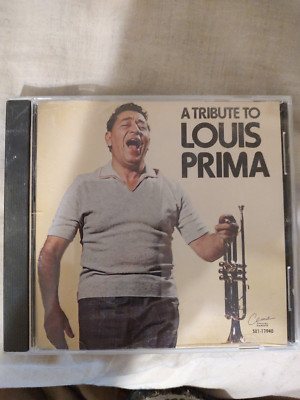 Louis Prima    A Tribute To Louis Prima CD  The Good Music Record Co