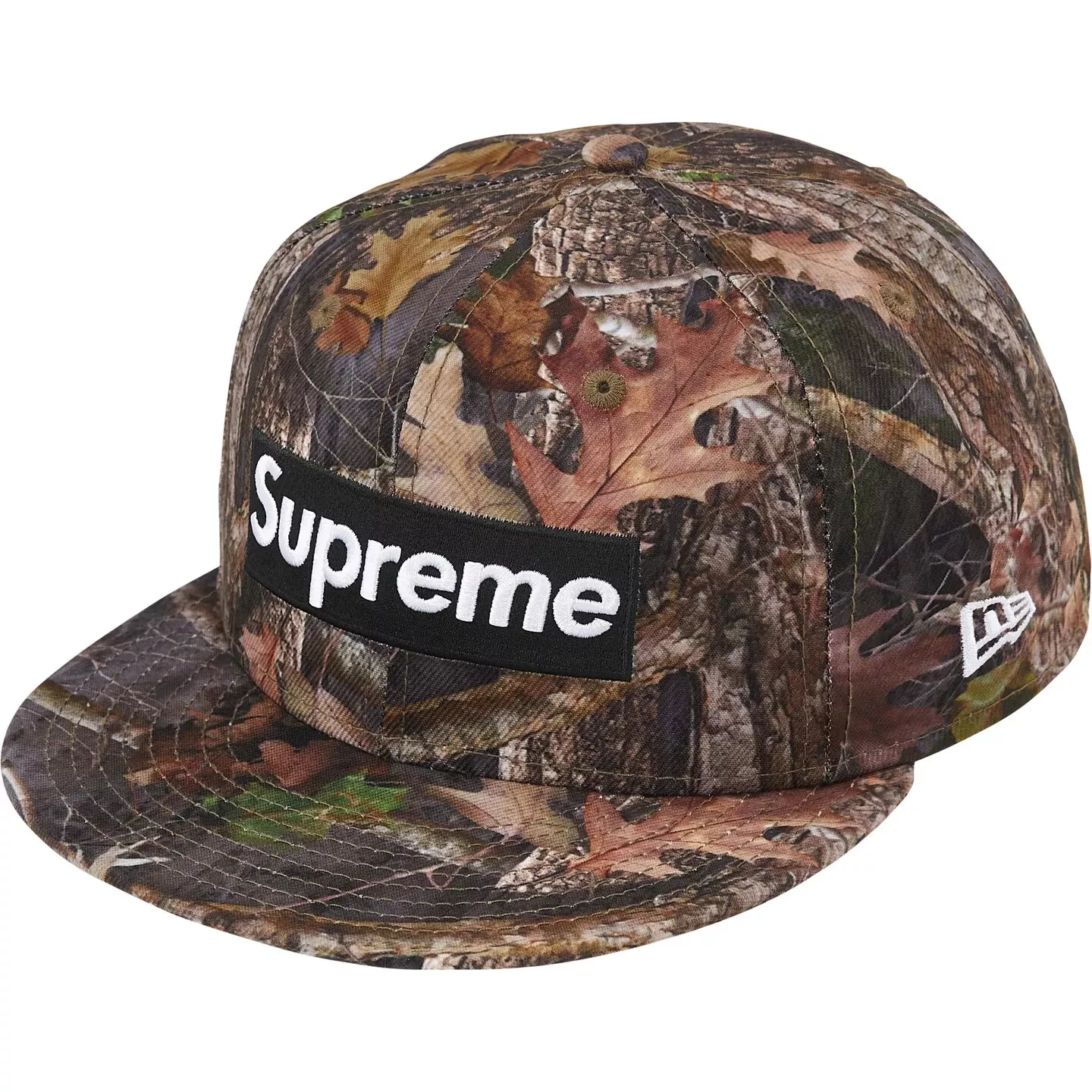 [7 5/8] Supreme Championship Box Logo New Era 59FIFTY Chapeau SS25 Camouflage EN MAIN