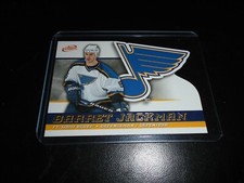 2003-04  PACIFIC  MCDONALDS  # 42 BARRET JACKMAN ST-LOUIS BLUES