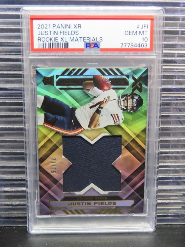 Justin Fields Panini XR Rookie XL Materials #JFI Base