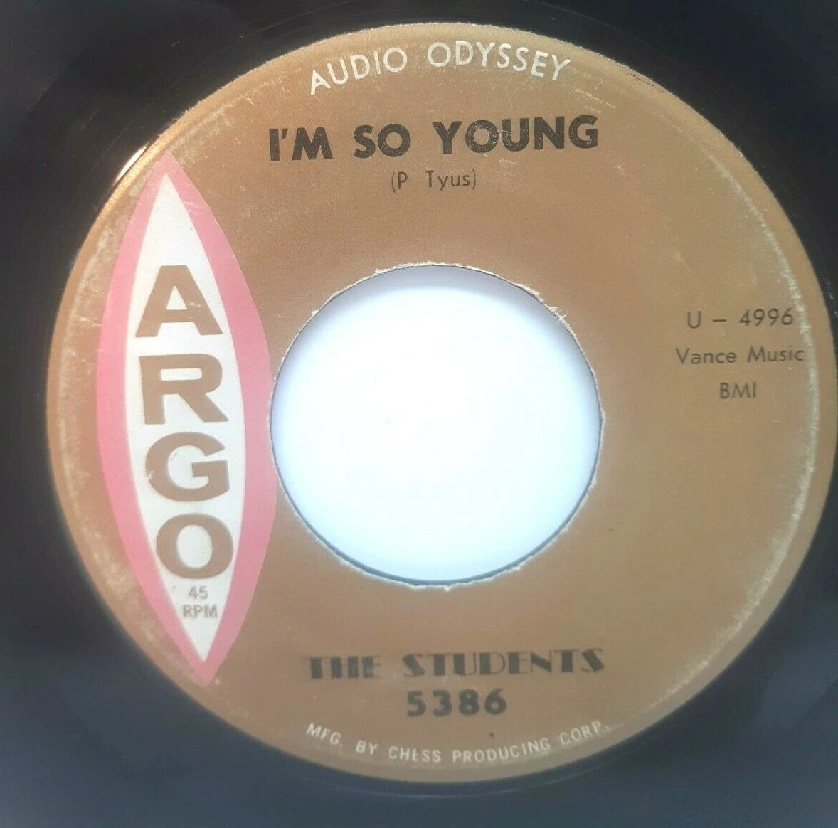 DOO WOP 45 RPM THE STUDENTS, IM SO YOUNG / EVERYDAY OF THE WEEK | eBay