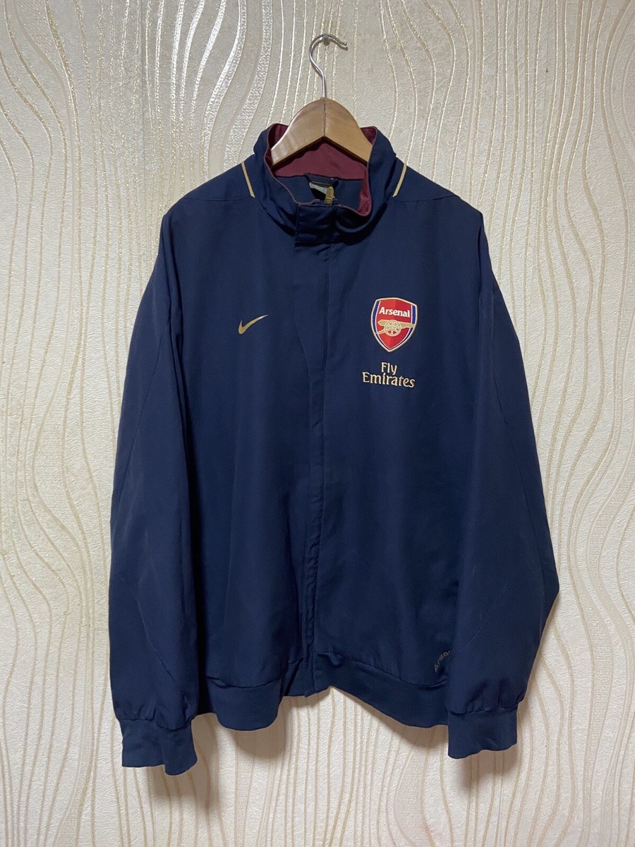 ARSENAL LONDON PRE MATCH TRAINING FOOTBALL SOCCER JACKET ARSENAL LONDON PRE MATCH TRAINING FOOTBALL SOCCER JACKET