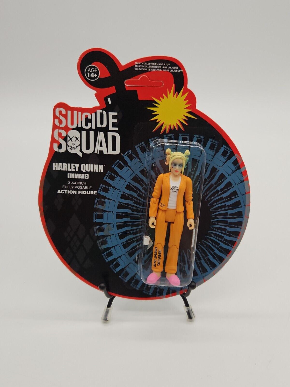 Funko DC Suicide Squad Movie Harley Quinn Figure Inmate 3 3/4 Inch