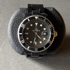 ToyWatch Fluo Plasteramic Submariner Orologio Subacqueo Stile FL28BK Ecc Condizioni