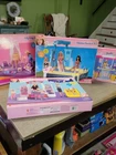 Vintage Barbie Playsets Lot Of 4 Home Nursery Ice Cream Shop Fountain Pool Toy