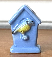 Fève Nid d'oiseau Bleu Galette des Rois French charm