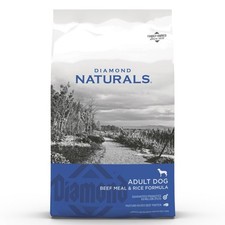 Diamond Naturals Beef Meal & Rice Formula Adult Dry Dog Food, 40-lb bag 0.91 per pound