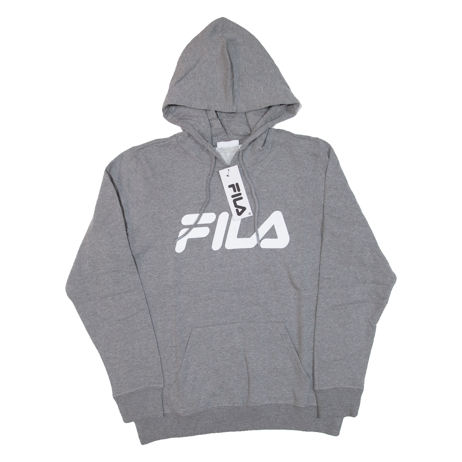 Felpa con cappuccio FILA donna grigia UK 16