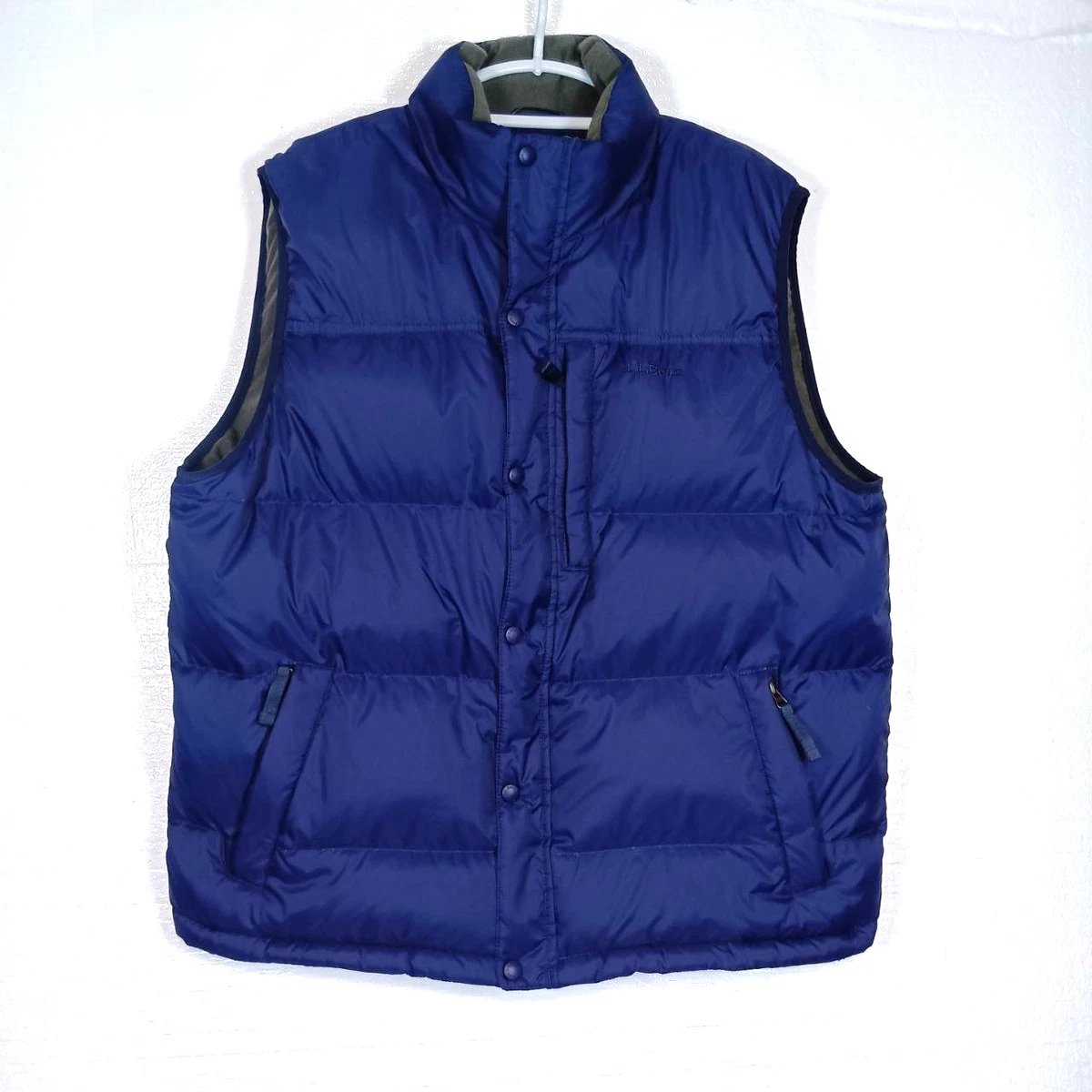 mens ll bean down vest products for sale | eBay