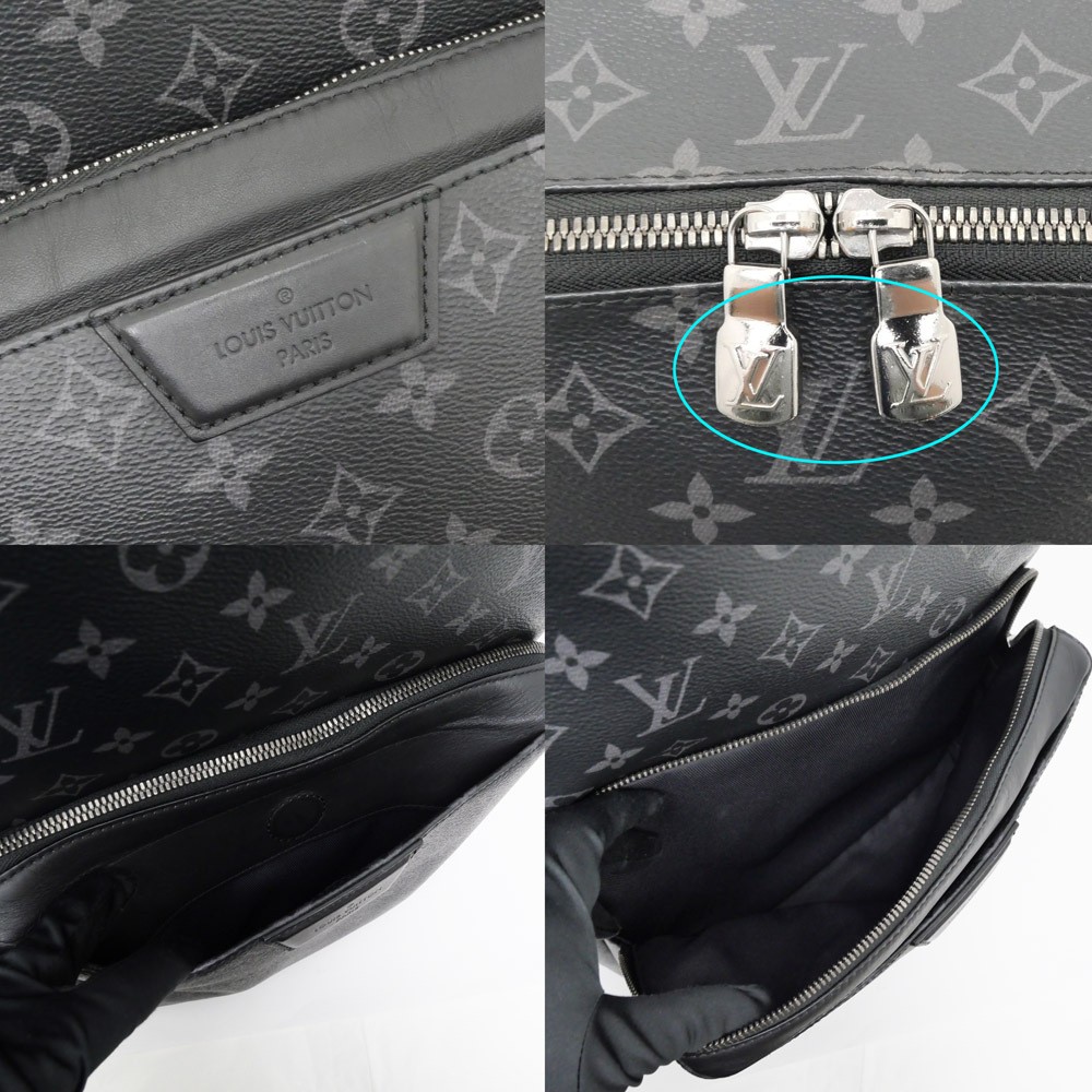 Louis Vuitton Monogram Eclipse Apollo M43186 Noir… - image 8