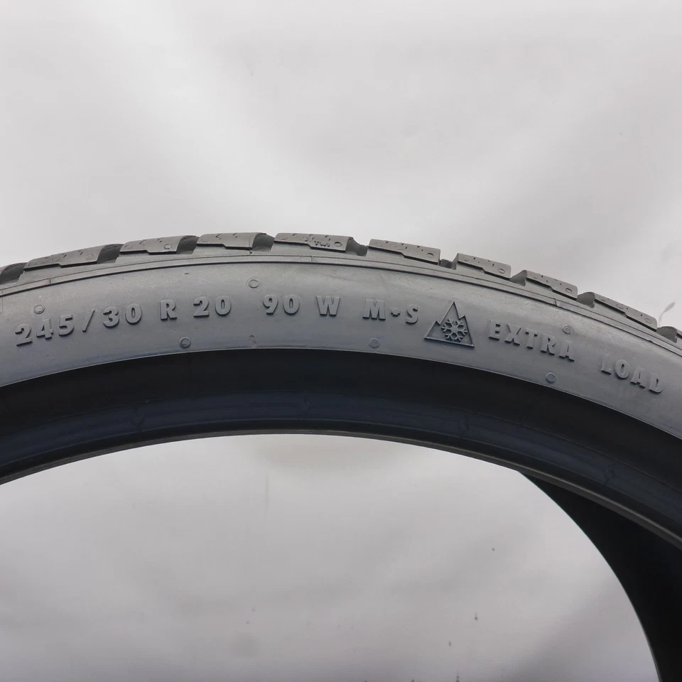 245 30 20 2x Continental 245/30 R20 90W XL Ts 830P Pneu D'Hiver 2019 7,6 -7, - Photo 4/4