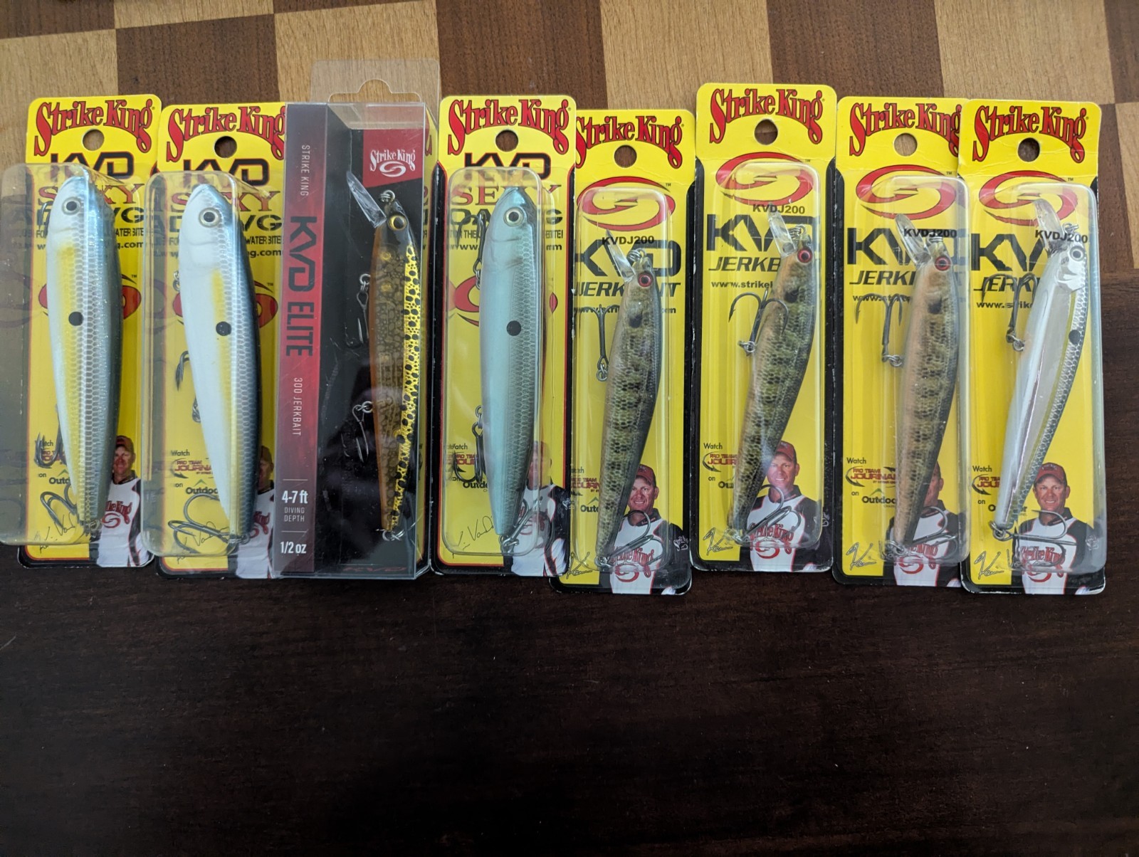 Lot 51x Strike King KVD 1.0/1.5/2.5/Pro Model 5/Splash/DAWG/Elite/Jerkbait NEW - Image 14
