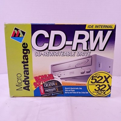 Micro Advantage IDE Internal CD-RW CD-Rewritable Drive 2X 32X 52X Open Box