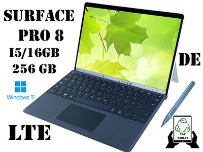 Microsoft Surface Pro8 1982 I5-1145G7/16GB/256Gb 13'' Win11 LTE 2880x1920 DE#010