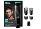 Braun All-In-One Trimmer-Set 3, 6-in-1 Multigroom, Barttrimmer MGK3420