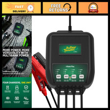 4 Bank Smart Battery Charger Maintainer - 5 Amp Multi Battery Charger For 12v