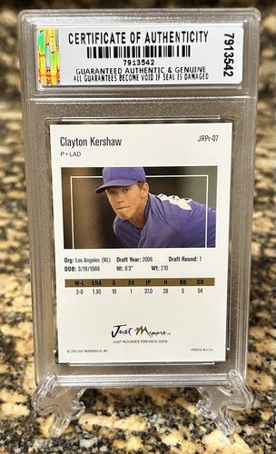 3 Kershaw RC Bewertete Gem-Mt 10 2025 Topps 3000-K #373/2006 Nur Neuling Rookie - Bild 13 von 13