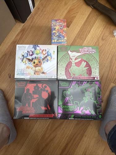 Pokemon SHROUDED FABLE: DESTINED RIVALS: TEMPORAL FORCES AND PRISMATIC ...