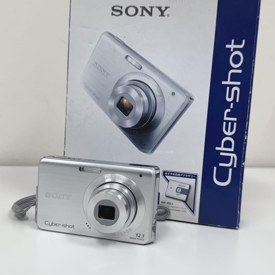 SONY Cyber-shot DSC-W190 Silver Boxed Compact Digital Camera