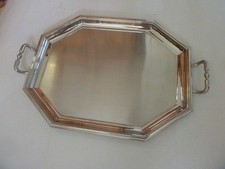 GRAND PLATEAU DE SERVICE INOX