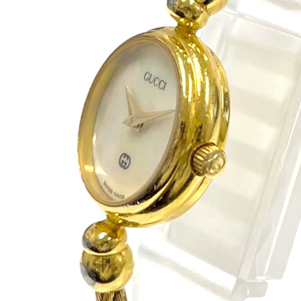 Gold Plated Gucci 2700l Watch GUCCI Bangle Watch 2700L Gold Case