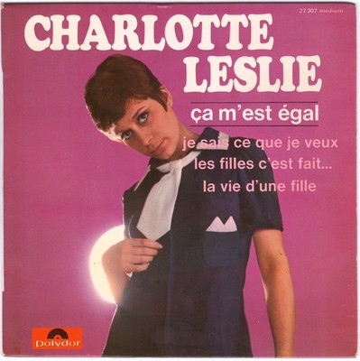 CHARLOTTE LESLIE Les girls c'est faire 1967 French Yéyé Girl Rare ORIGINAL EP 45