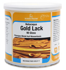 Goldlack auf Alkydharzbasis Acryllack Gold Effektfarbe 375ml