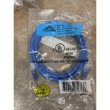 New ATP AT1507EV-BU CAT5e 7ft Blue Patch Network Cable