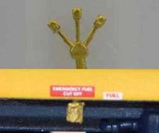 Cal Scale 190-662 HO Emergency Fuel Shut Off Brass