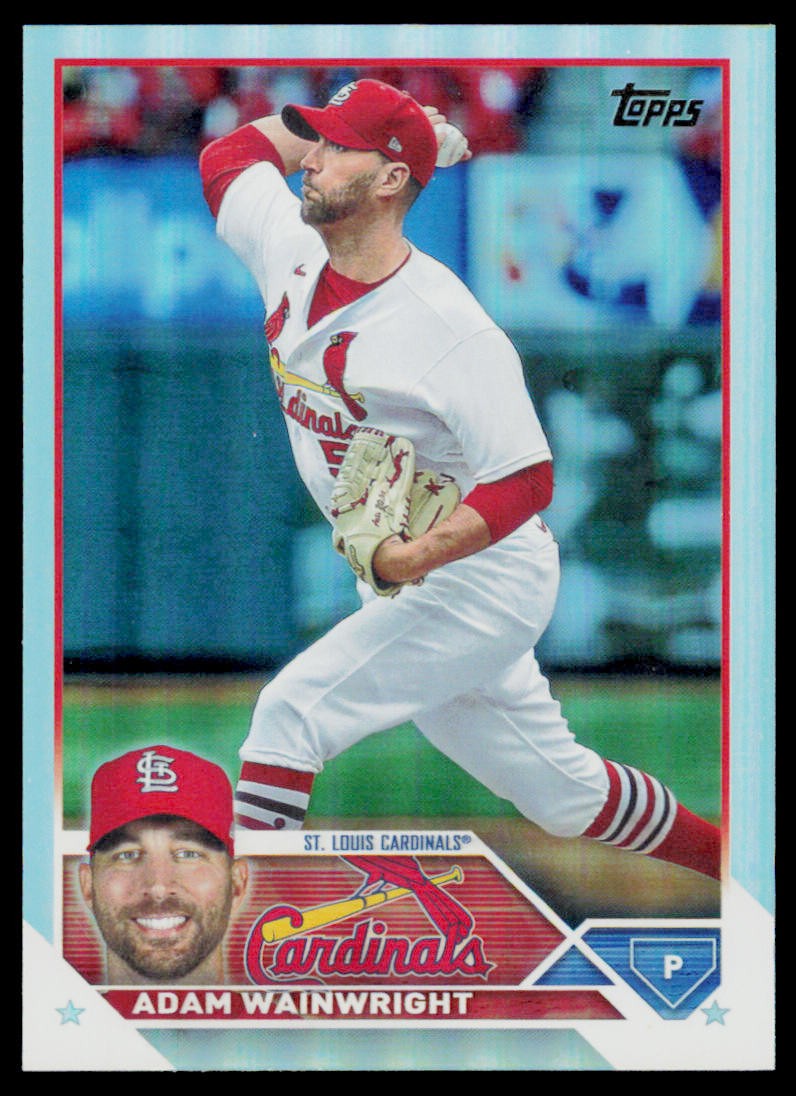2023 Topps Adam Wainwright 39 Rainbow Foil St. Louis Cardinals
