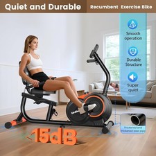 Indoor Stationary Bike Recumbent Exercise Bike Cycling Fitness Bike Workout Bike