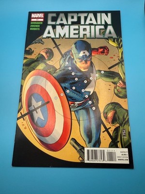 captain america issue 11  brubaker zircher mounts Marvel Comics