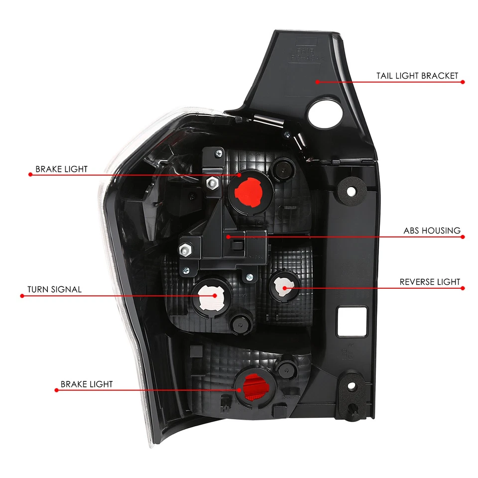 For 14-16 Subaru Forester OE Style Passenger Right Side Tail Light Brake Lamp - Image 4 of 4