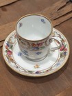 VTG Schumann Bavaria Cup Saucer Demitasse  Empress Dresdner Flowers — photo 4