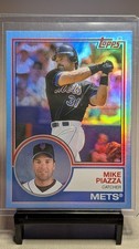 2021 Topps Archives - 1983 Topps Mike Piazza #159 Blue Foil /25 NY Mets