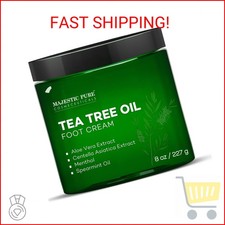 Majestic Pure Tea Tree Oil Foot Cream, Warming Cream - Calluses, Dry Cracked Fee