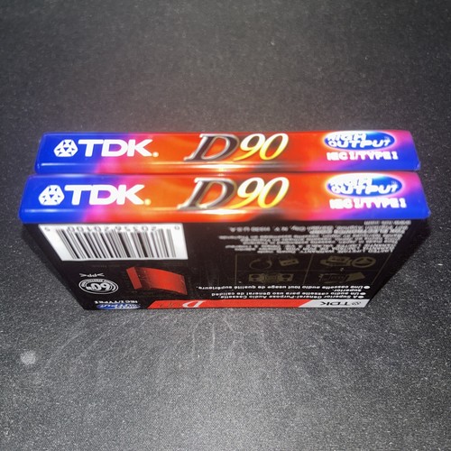 TDK D90 Dynamic Performance High Output IEC1/Type1 Audio Cassette sealed - Picture 3 of 4
