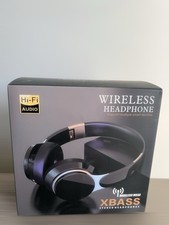 Casque Bluetooth Hi-Fi X-BASS Sans Fil Réduction de Bruits Passive Pliable Neuf