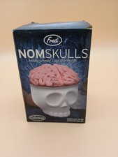 Nomskulls Skull-shaped Silicone Baking Molds Reusable Cupcake Liners New/unused
