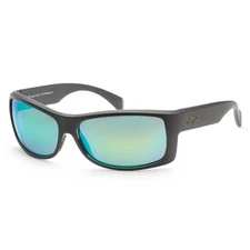 Maui Jim Men's Equator 65mm Black Polarized Sunglasses MJ0848S-002