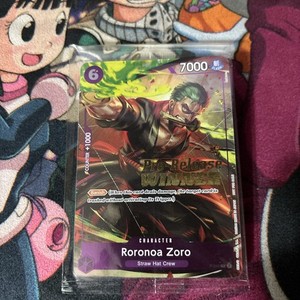 Zoro Pre Release Winner | eBay
