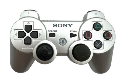 Original Sony Playstation 3 DualShock 3 PS3 Wireless Controller - Silber